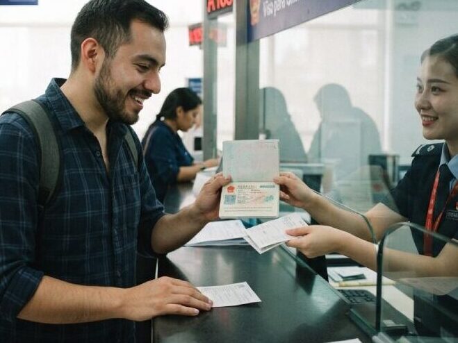 entrega de visa a mexicano